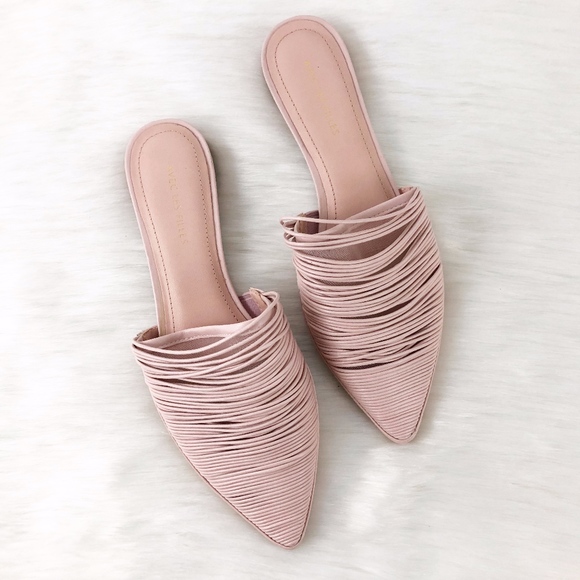 Avec Les Filles Shoes - Avec Les Filles Alessia Mule in Avec Pink